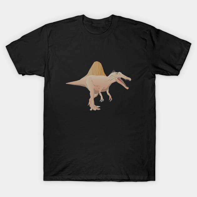 Spinosaurus Dinosaur T-Shirt by NorseTech